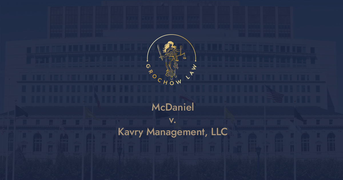 McDaniel v. Kavry Management, LLC