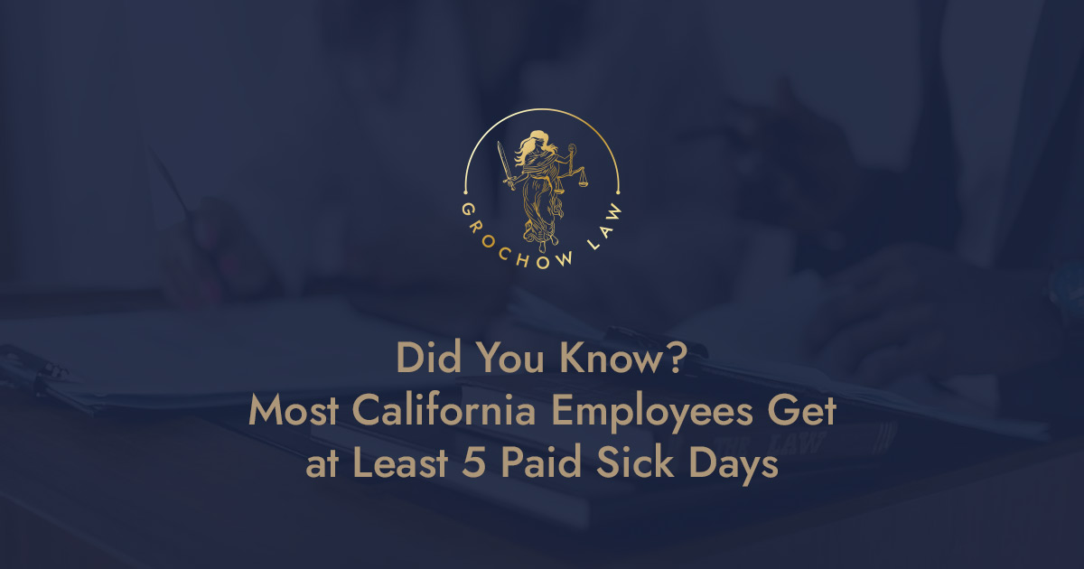 5 paid sick days
